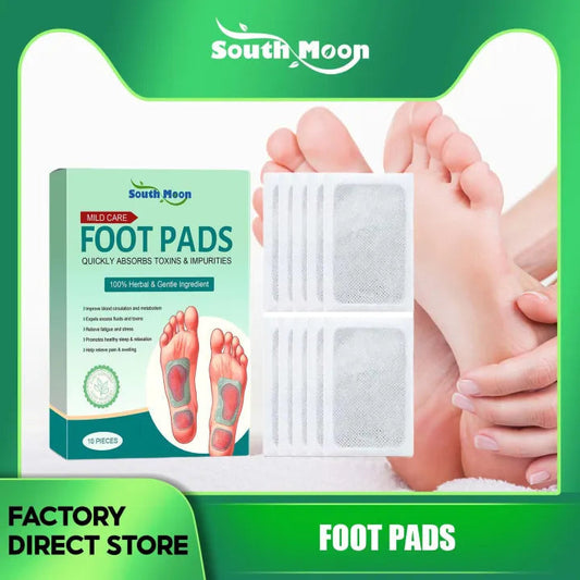 100% Herbal & Gentle Ingredient Detox Foot Pads ( Pack of 10 & 20 )