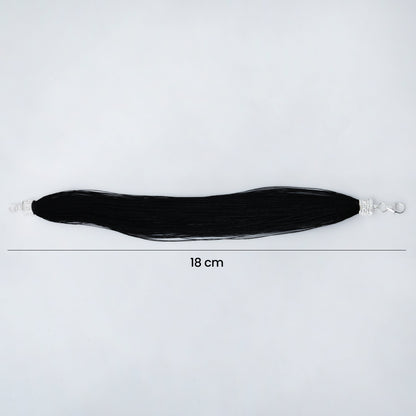 Silver Exclusive Black Moli Bracelet for Men